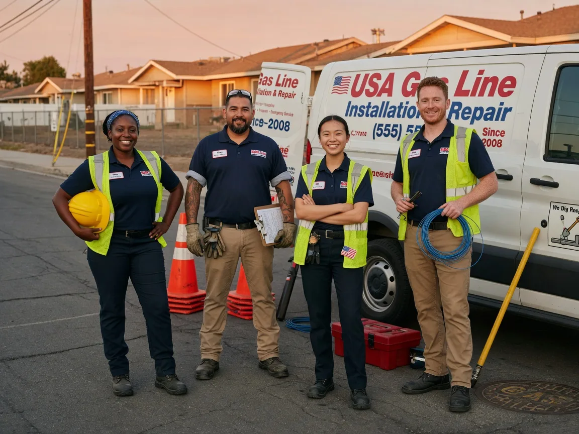 Gas Line Installation company in Gregory, TX